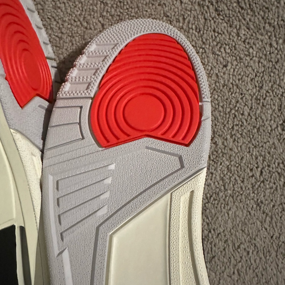 Size 9.5 - Air Jordan 3 Retro OG Rare Air IB8967-004 New - Picture 7 of 10